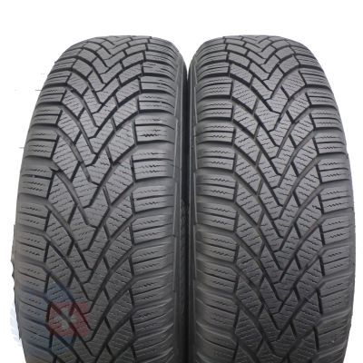 3. 4 x CONTINENTAL 185/70 R14 88T ContiWinterContact TS 850 Zima 6-7mm