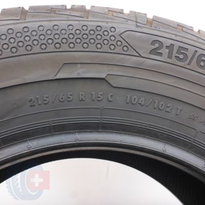 5. Opona 215/65 R15C 1x CONTINENTAL 104/102T ContiVanContact 100 Letnia 2021 