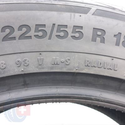 6. Opony 225/55 R18 2x CONTINENTAL 98V ContiCrossContact LX 2 M+S Letnie 2022