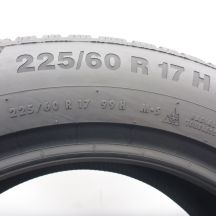 4. Opona 225/60 R17 1x CONTINENTAL 99H WinterContact TS850P SUV Zimowa 2022 Nieużywana