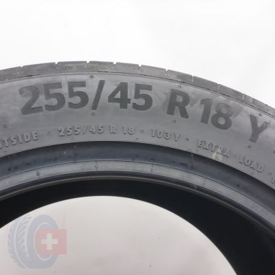6. Opony 255/45 R18 2x CONTINENTAL 103Y XL PremiumContact 6 Letnie 2023