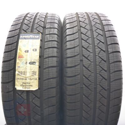 Opony 235/65 R16C 2x GOODYEAR 115/113S Vector 4Sesons Cargo Wielosezonowe 2019 