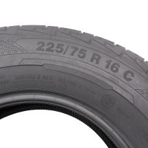 4. 4 x CONTINENTAL 225/75 R16C 116/114R 6-7mm ContiVanContact 100 Lato DOT17