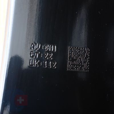 9. 4 x Alufelgi 18 AUDI BMW INFINITI MERCEDES 5x112 7J Et22 Brock Alloy A6 X3 X4 Q30 GLA Czujniki