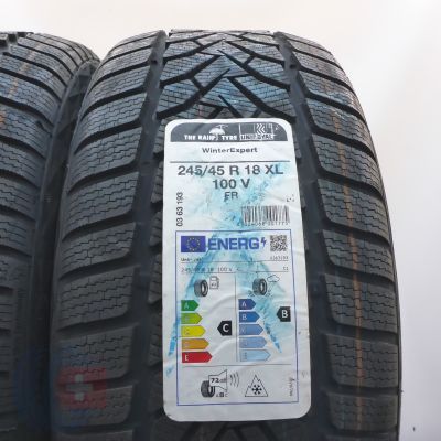 2. Opony 245/45 R18 2x UNIROYAL 100V XL WinterExpert Zimowe 2023