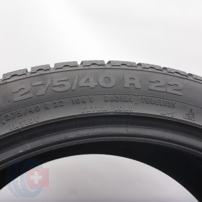 5. Opony 275/40 R22 4x CONTINENTAL 108V XL CrossContact Winter Zimowe 2024 8mm  