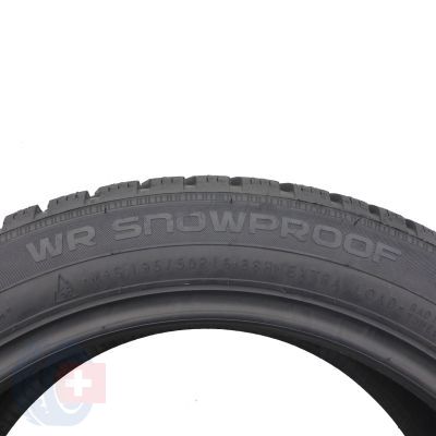 5. Opony 195/50 R16 4x NOKIAN 88H XL WR Snowproof Zimowe 2019 Jak Nowe Nieużywane