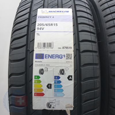3. Opony 205/65 R15 4x MICHELIN 94V Primacy 4 Letnie 2026 