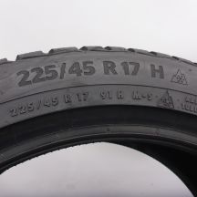 4. Opony 225/45 R17 2x CONTINENTAL 91H WinterContact Ts870 Zimowe 2023 8mm