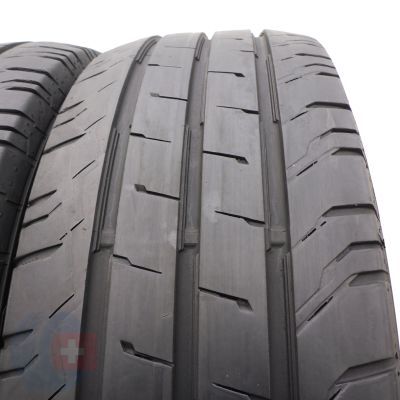 3. 2 x CONTINENTAL 215/60 R17C 109/107T ContiVanCotact 200 Lato 6,5-7mm 2019