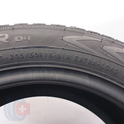 6. Opony 205/50 R16 2x NOKIAN 91H XL WR D4 Zimowe 2018 