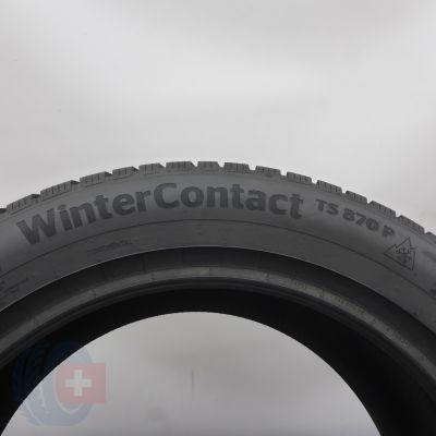 6. Opony 245/50 R18 4x CONTINENTAL104V XL WinterContact TS 870 P Zimowe 2023 8,2mm