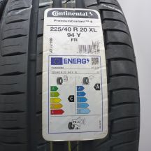 3. Opony 225/40 R20 4x CONTINENTAL 94Y XL PremiumContact 6 Letnie 2021
