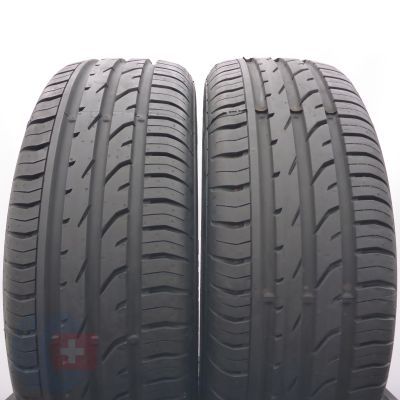 Opony 195/60 R15 2x CONTINENTAL 88H ContiPremiumContact 2 Letnie 2021 8mm 