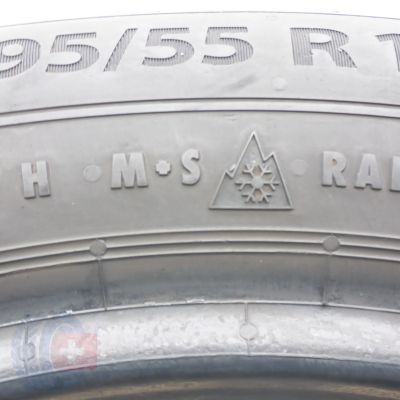 2. Opony 195/55 R16 2x BARUM 87H Quartaris 5 Wielosezonowe 2025 8mm