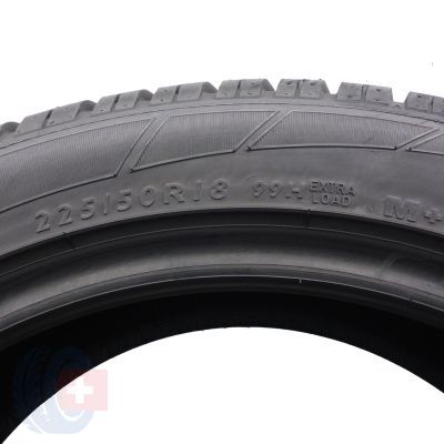 5. Opony 225/50 R18 4x DUNLOP 99H XL SP Winter Sport 3D AO Zimowe 2018 6,8-7,2mm