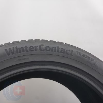 9. Opony 275/45 R21 2x CONTINENTAL 110V XL WinterContact Ts870P Zimowe 2024 7,8mm