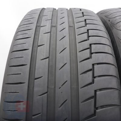 2. Opony 225/55 R17 2x CONTINENTAL 101Y XL PremiumContact 6 Letnie 2022 5,5-5,8mm
