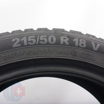 6. Opony Opony 215/50 R18 4x SEMPERIT 92V XL Speed-Grip 5 Zimowe 2023 8,8-7,8mm 