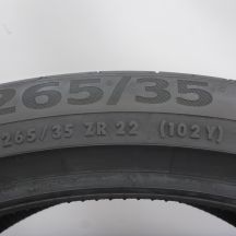 7. Opony  265/35 ZR22 2x CONTINENTAL 102Y XL SportContact 6 MGT Letnie 2022 