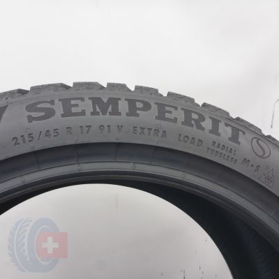 5. Opony 215/45 R17 2x SEMPERIT 91V XL Speed-Grip 5 Zimowa 2025 8,2mm