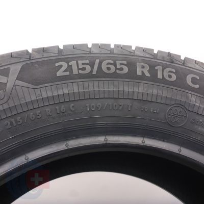 6. Opony 215/65 R16C 4x CONTINENTAL 109/107T VanContact Eco Letnie 2022 Nieużywane 