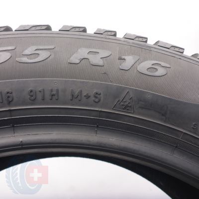 2. Opony 195/55 R16 2x PIRELLI 91H XL Winter Cinturato Zimowe 2021 7,8mm
