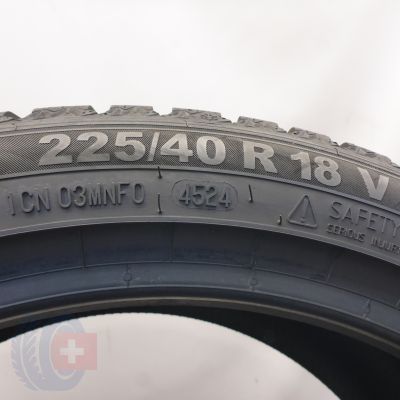 5. Opony 225/40 R18 2x SEMPERIT 92V XL Speed-Grip 5 Zimowe 2024 8,8mm