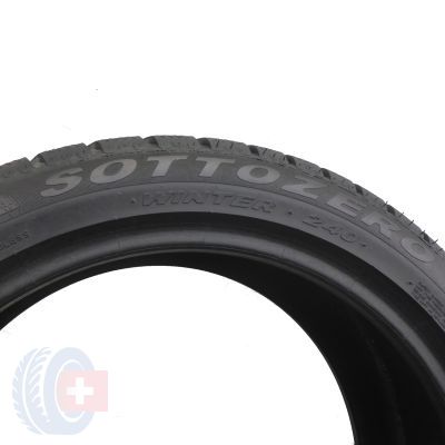 7. 4 x PIRELLI 245/40 R18 93V Sottozero Winter 240 RUN FLAT E Zima 2011, 2012 6-7mm