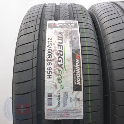 3. Opony 215/60 R16 2x HANKOOK 95H Kinergy Eco 2 Letnie 2026