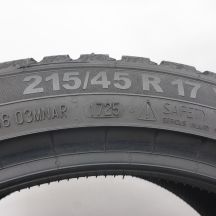 4. Opony 215/45 R17 2x SEMPERIT 91V XL Speed-Grip 5 Zimowe 2023, 2025 7mm
