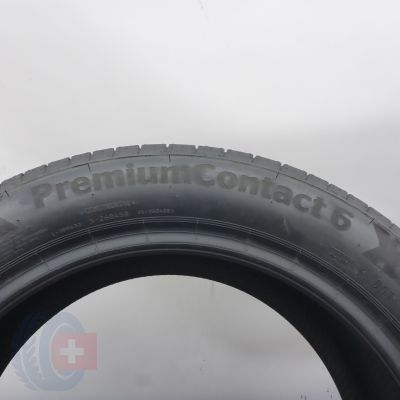 6. Opony 205/50 R16 2x CONTINENTAL 87W  PremiumContact 6 Letnie 2024  