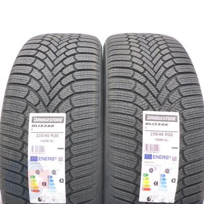 3. Opony 235/45 R20 4x BRIDGESTONE 100W XL Blizzak 6 Zimowe 2025 