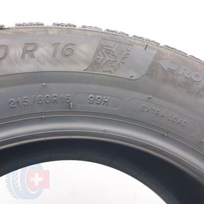 5. Opony 215/60 R16 2x MICHELIN 99H XL Alpin 6 Zimowe 2023