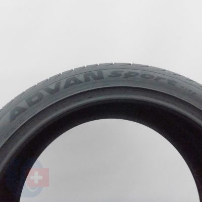 7. Opony 265/40 R21 4x YOKOHAMA 105Y XL Advan Sport V105 Letnie 2017 Nieużywane 