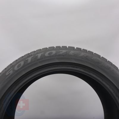 10. Opony 255/45 R19 2x PIRELLI 104V XL M0 Sottozero 3 Zimowe 2021, 2022 6,5-6,8mm