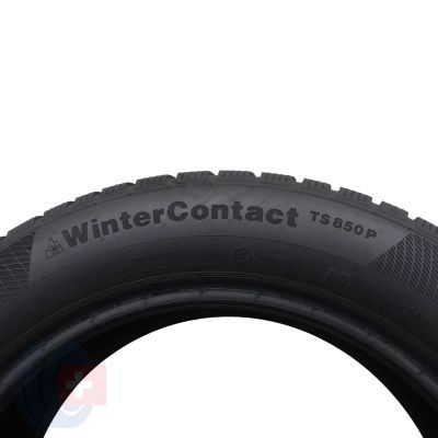 6. 2 x CONTINENTAL 225/55 R17 97H WinterContact TS850P AO Zima 6,5-7mm 2021