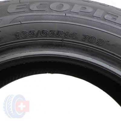5. 4 x BRIDGESTONE 165/65 R14 79S Ecopia EP150 Lato DOT21/17 Jak Nowe 7mm