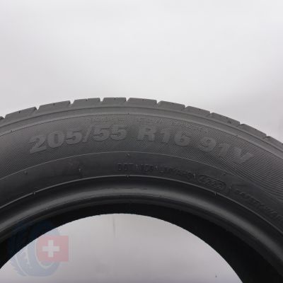 4. Opony 205/55 R16 2x KUMHO 91V Ecsta Hs52 Letnie 2022 6,2mm
