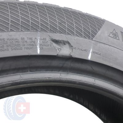 7. 2 x CONTINENTAL 205/60 R17 93H WinterContact TS850 P SUV 2017 Zima 7-7,5mm