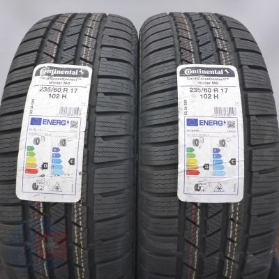 3. Opony 235/60 R17 4x CONTINENTAL 102H ContiCrossContact Winter MO Zimowe 2023 