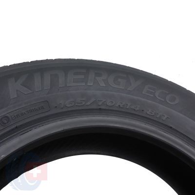 5. 2 x HANKOOK 165/70 R14 81T Kinergy Eco K425 Lato 2017 6,5-6,8mm