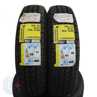 2 x KORMORAN 185/75 R16C 104/102R Vanpro Winter 2020 Zima Jak Nowe
