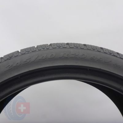 5. Opony 245/40 R20 2x PIRELLI 99V XL Sottozero Winter 240 SerieII Zimowe 2018 7,5mm