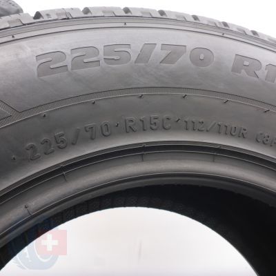 3. Opona 225/70 R15C 1x PIRELLI 112/110R Carrier Winter Zimowa 2019 Nieużywana 