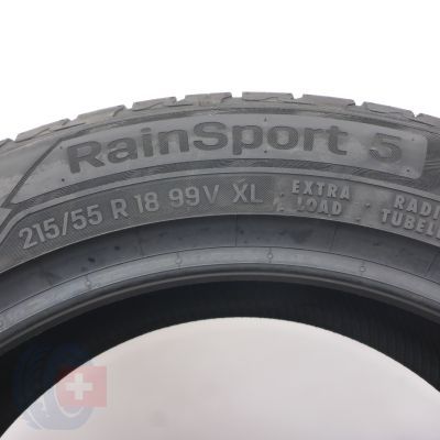 7. Opony 215/55 R18 4x UNIROYAL 99V XL RainSport5 Letnie 2024 Nieużywane