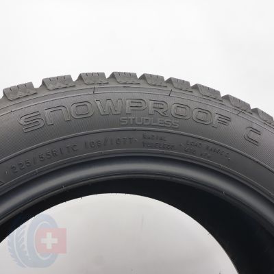 8. Opony 225/55 R17C 4x NOKIAN 109/107T Snowproof C Zimowe 2025 8mm