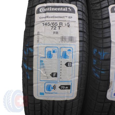 3. 2 x CONTINENTAL 145/65 R15 72T ContiEcoContact EP Lato 2016
