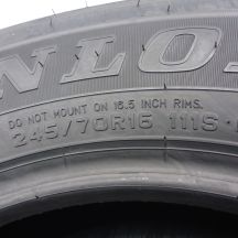 5. Opona 245/70 R16 1x DUNLOP 111S Grandtrek At20 Reinforced M+S Letnia 2018