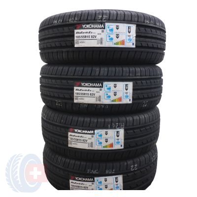 4 x YOKOHAMA 185/55 R15 82V BluEarth-Es ES32 Lato 2020 Jak Nowe